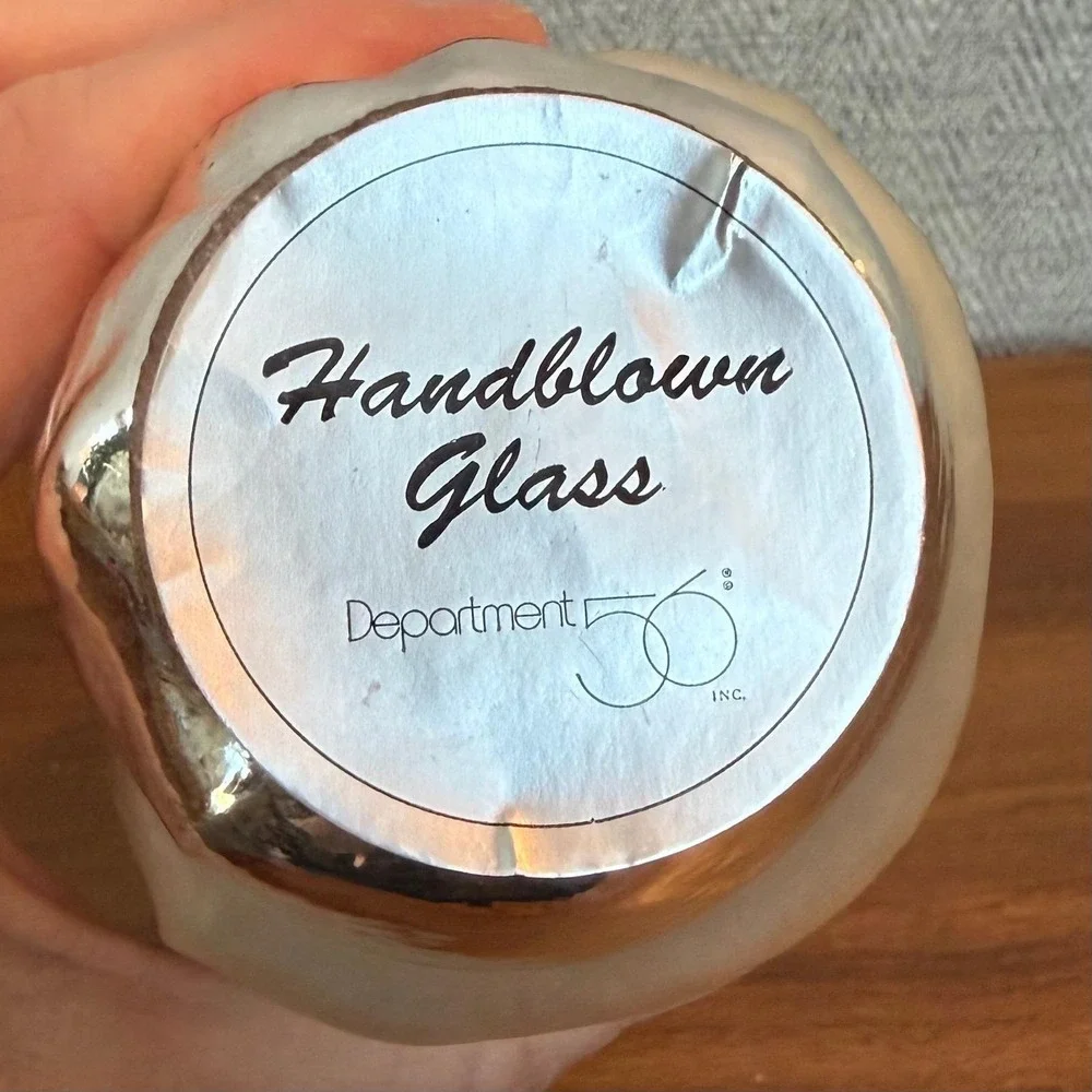 Department 56 vintage handblown